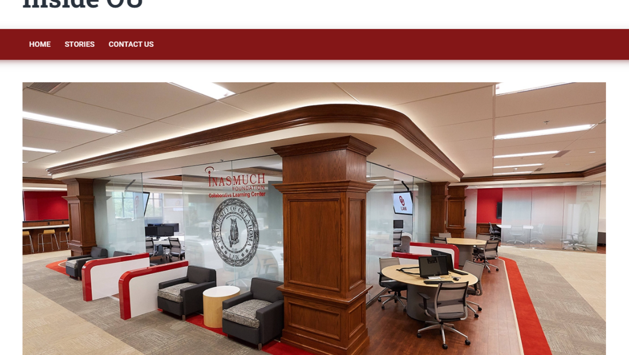 Inside ou feature article ou college of law